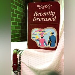 Vixen by Micheline Pitt Beetlejuice Handbook for the recently deceased purse